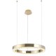 Подвесной светодиодный светильник Crystal Lux Saturn SP30W Led Gold. 