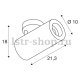 Светодиодный спот SLV Numinos L CL Spot Triac 1004311. 