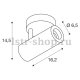 Светодиодный спот SLV Numinos S CW Spot Triac 1004118. 