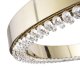 Подвесной светодиодный светильник Crystal Lux Saturn SP30W Led Gold. 