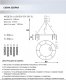 Подвесная люстра Dzhokin LH0059/12P-GD-CL. 