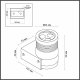Архитектурная подсветка Stima 6648/6WL3. 